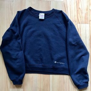 Champion cropped sweater size small!